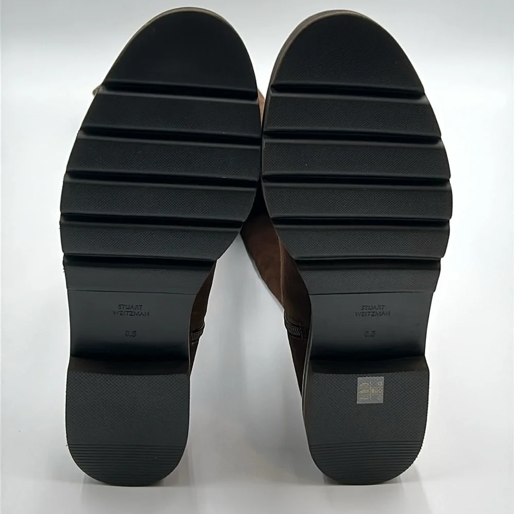 1957- Stuart Weitzman Over-the-Knee Boots Expresso Color Size 8.5 NWT - Picture 9 of 11